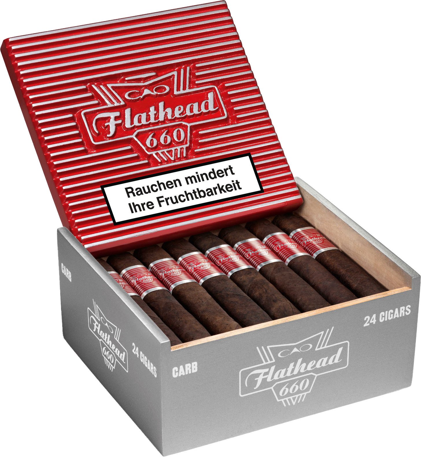 Flathead 660 Carb Kiste offen