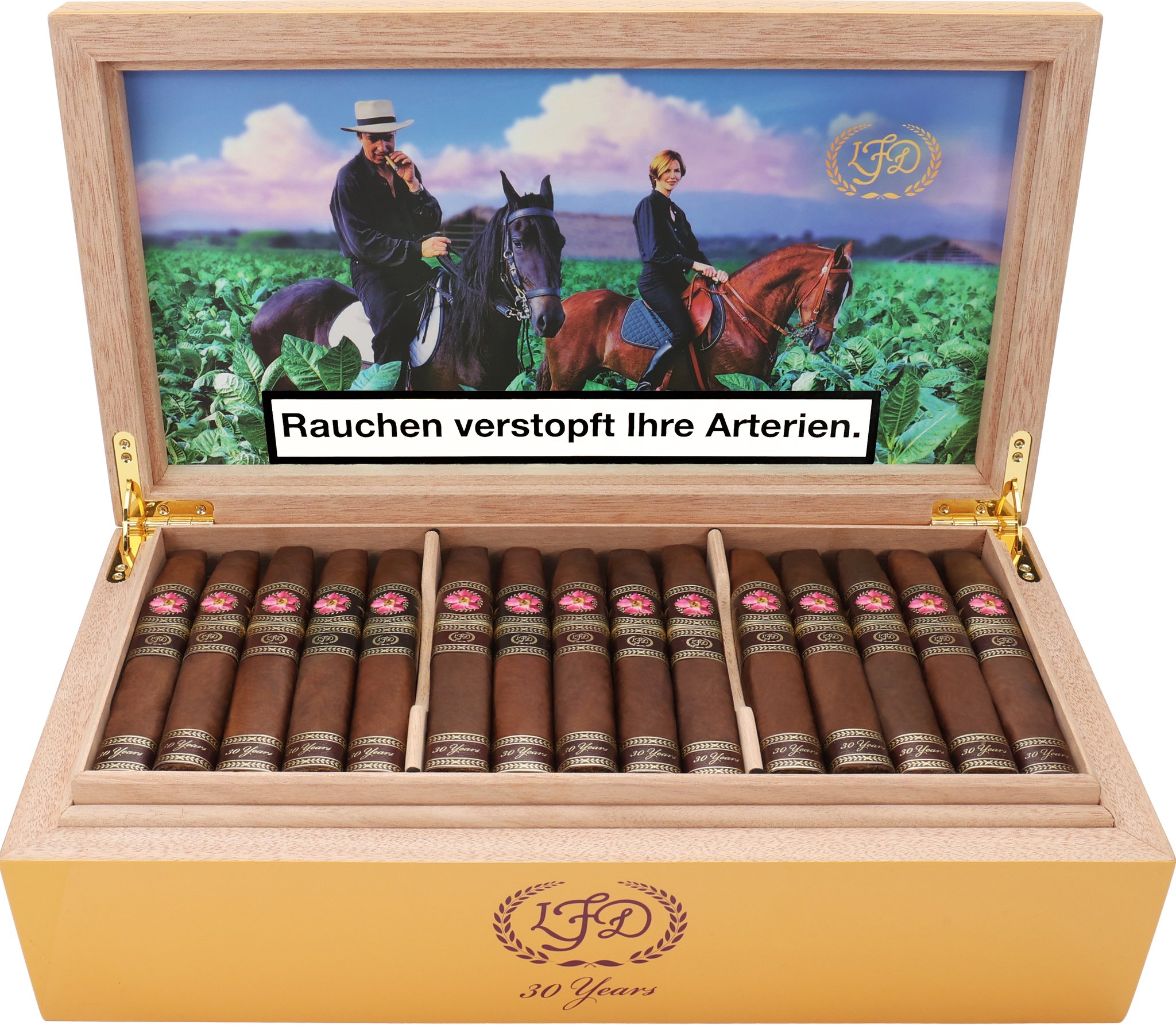 04c30th Anniversary humidor open
