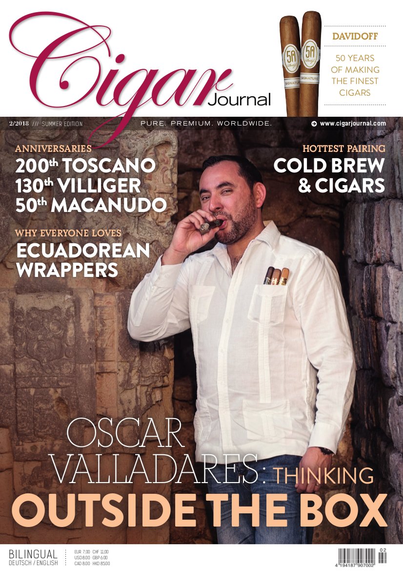 Cigar Journal Ausgabe 02/2018 (Oscar Valladares)