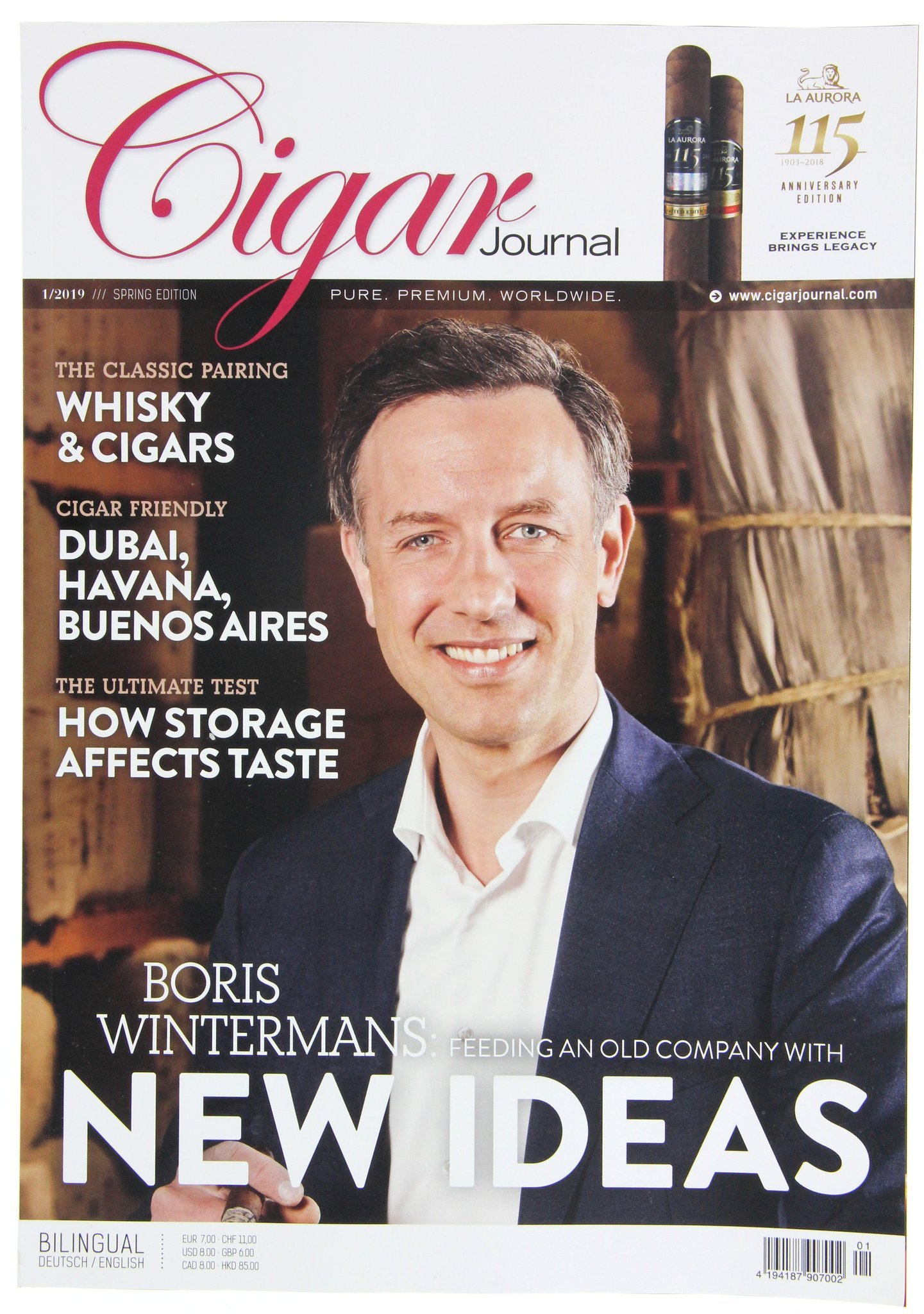 Cigar Journal Ausgabe 01/2019 (Boris Wintermans)