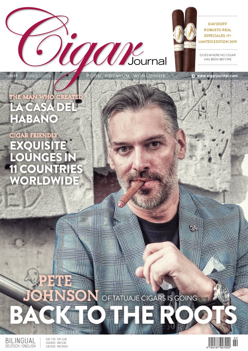 Cigar Journal Ausgabe 02/2019 (Pete Johnson)