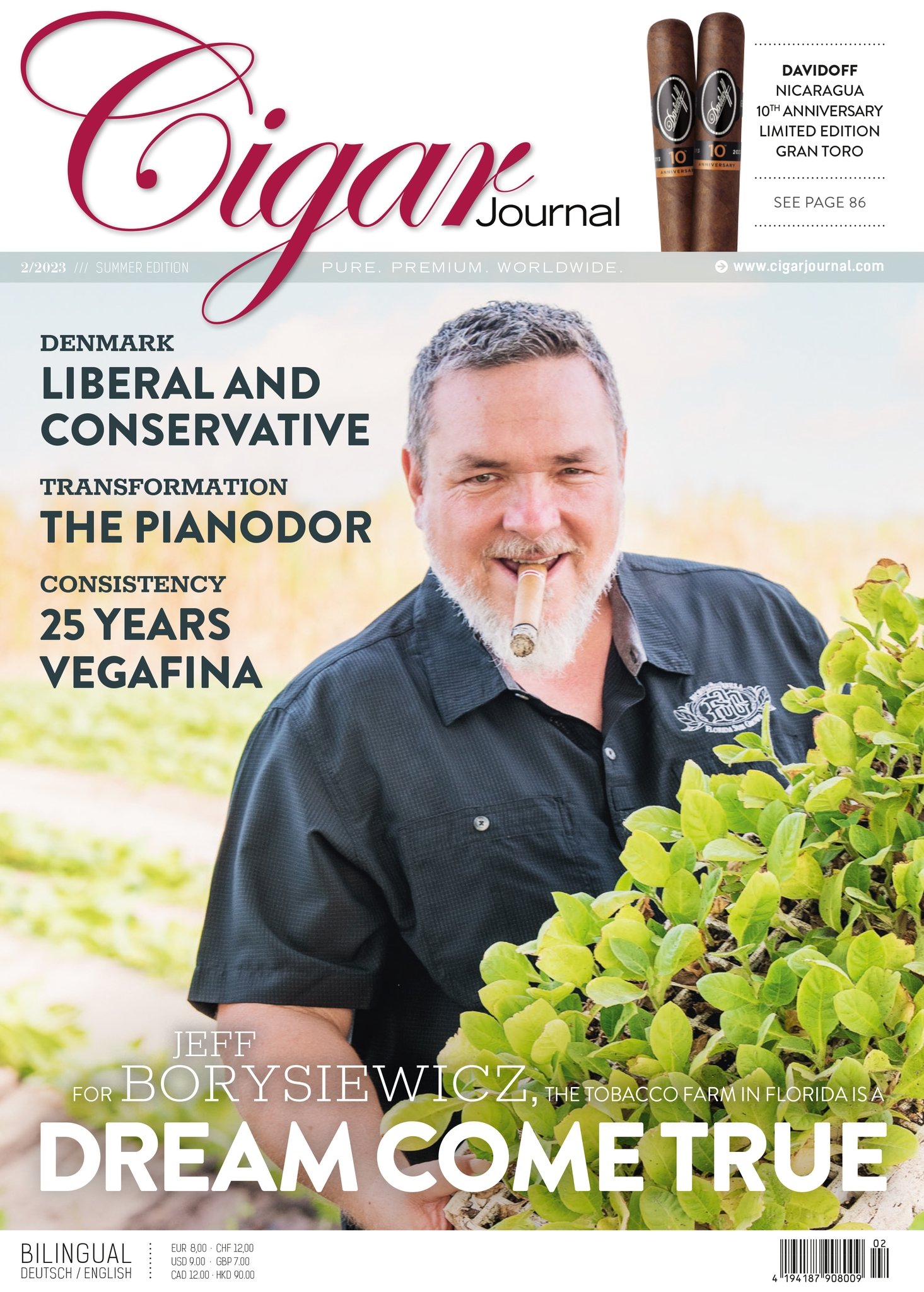 Cigar Journal Ausgabe 02/2023 (Jeff Borysiewicz)