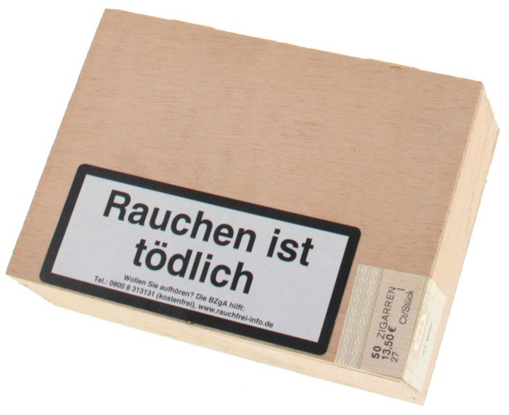 Woermann Cigars Exclusive Spezialitäten Blanco Brasil 50er