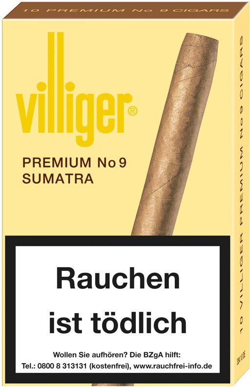 Villiger Premium Cigarillos Nr. 9 Sumatra