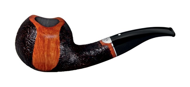 Vauen Jahrespfeife sandgestrahlt, oben und seitlich glatt (J2011TU)