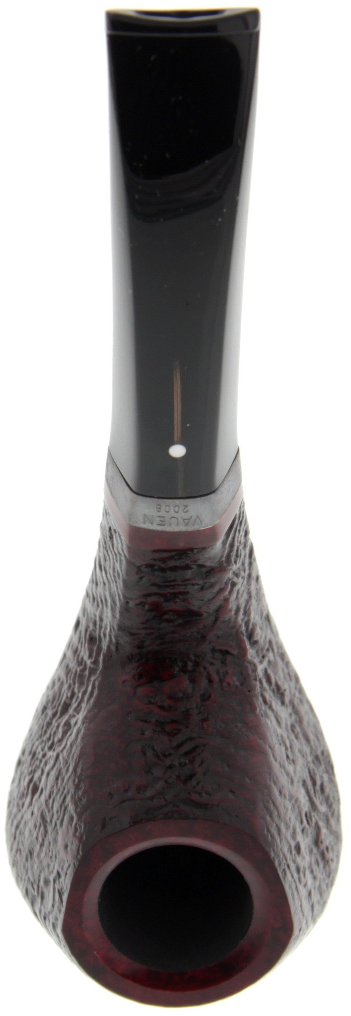 Vauen Jahrespfeife 2008 J2008 (rustiziert) Detailansicht