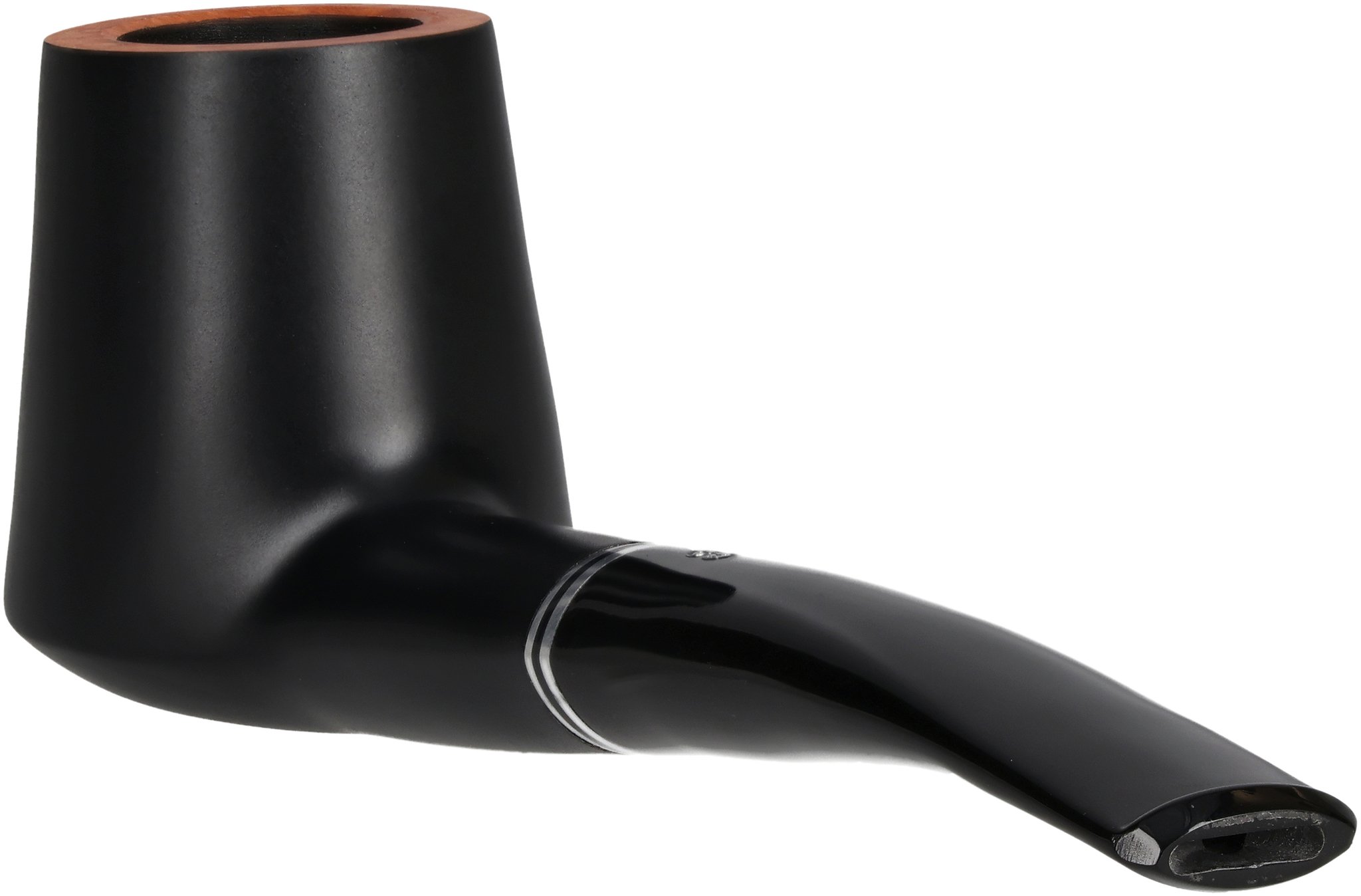 Pfeifenset 423 Black matte semi straight_03