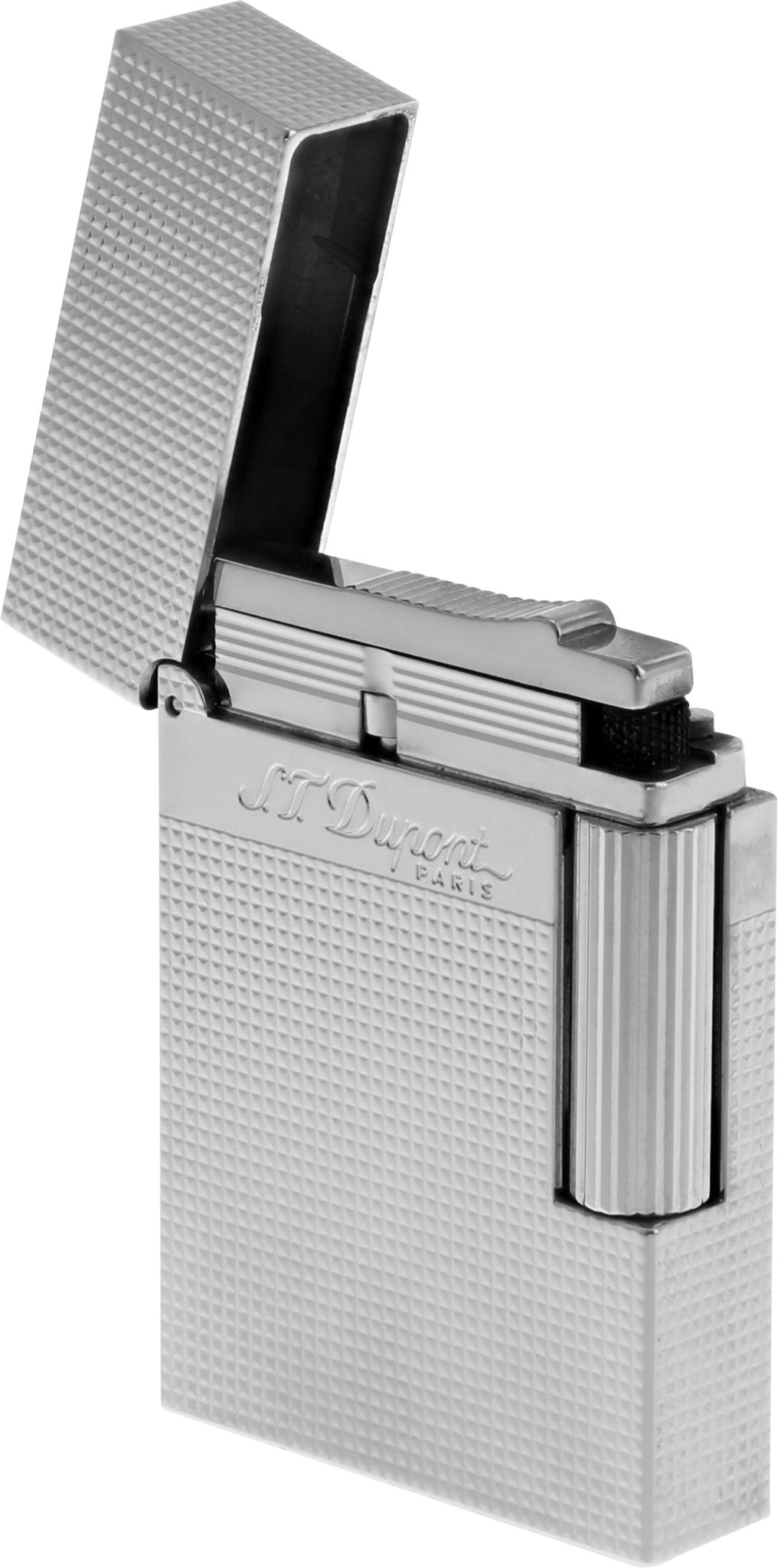 S.T. Dupont Ligne 2 small micro Palladium (C18690) offen