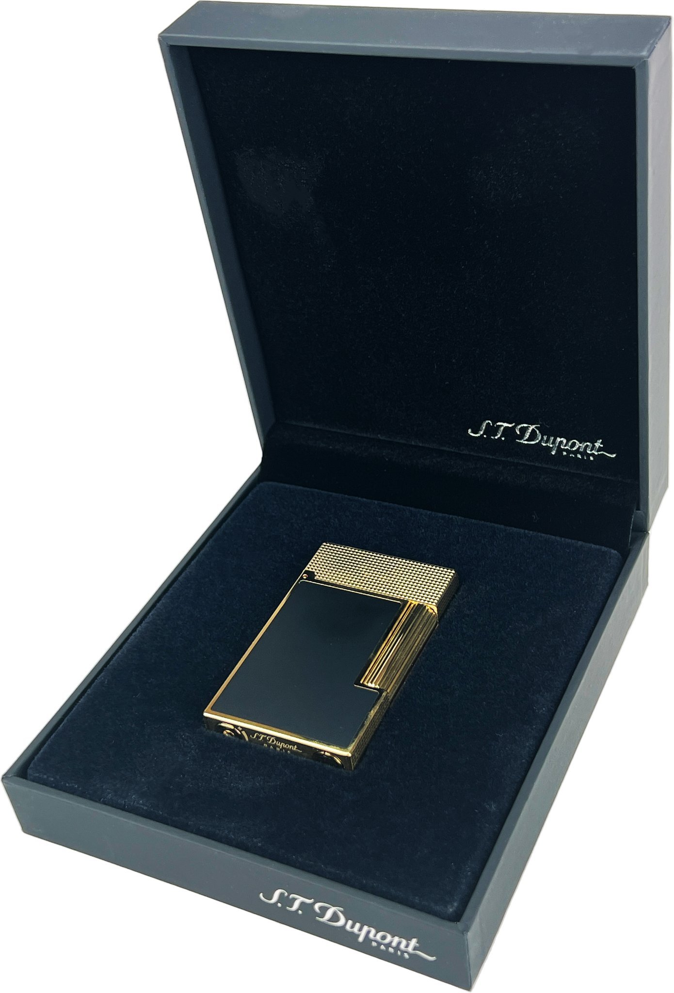 S.T. Dupont Ligne 2 Palladium schwarz matt 2020 (C16601) Verpackung