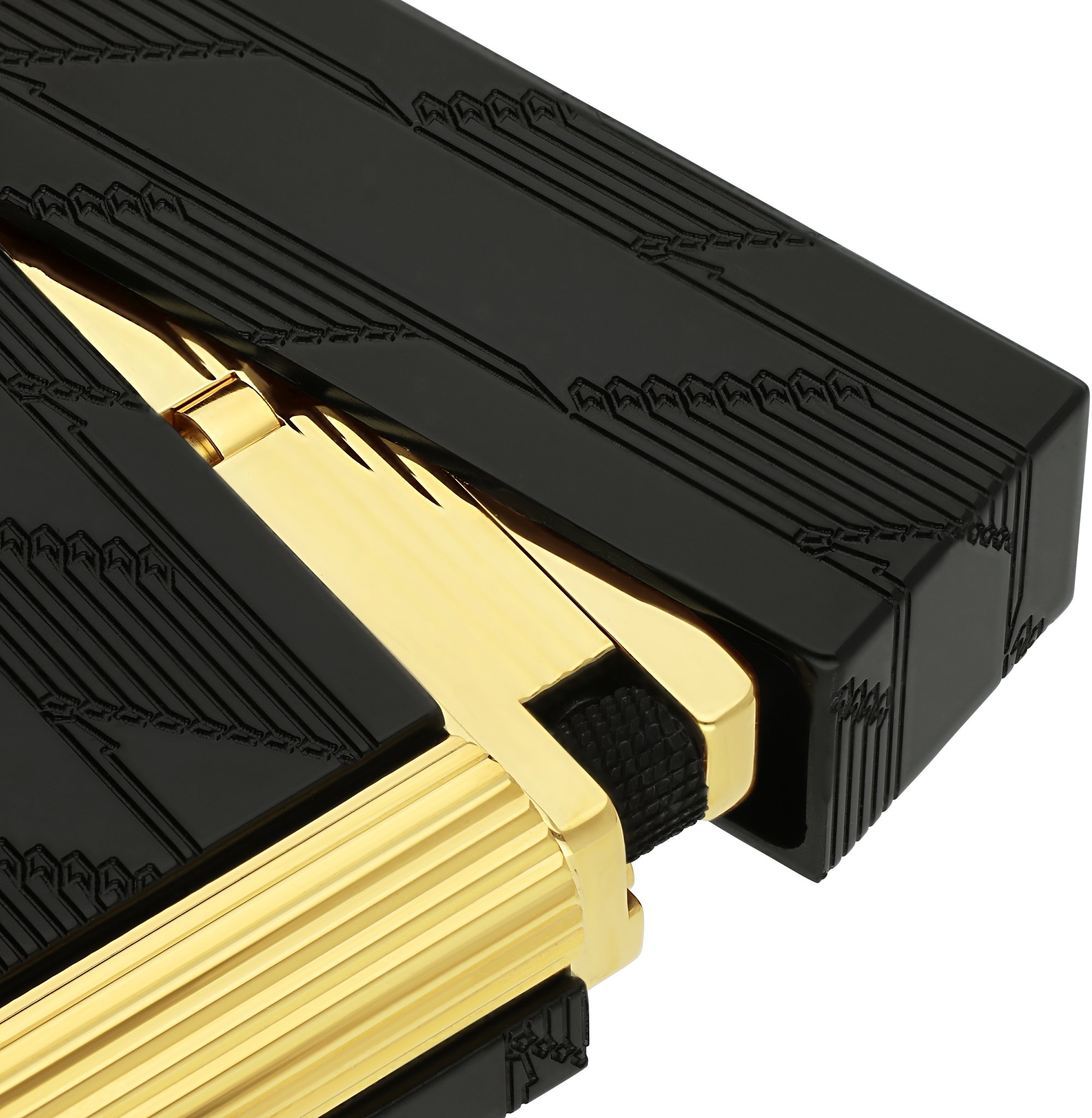 Cling 1872 schwarz Monogramm Detail