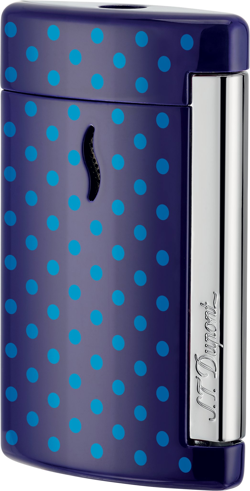 S.T. Dupont Minijet purple dots (010519)