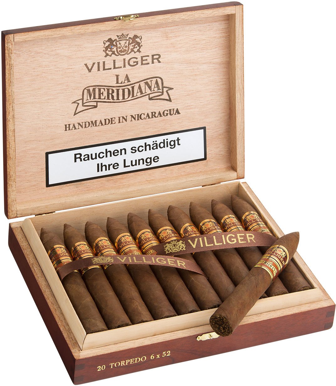 Villiger La Meridiana Torpedo Kiste offen