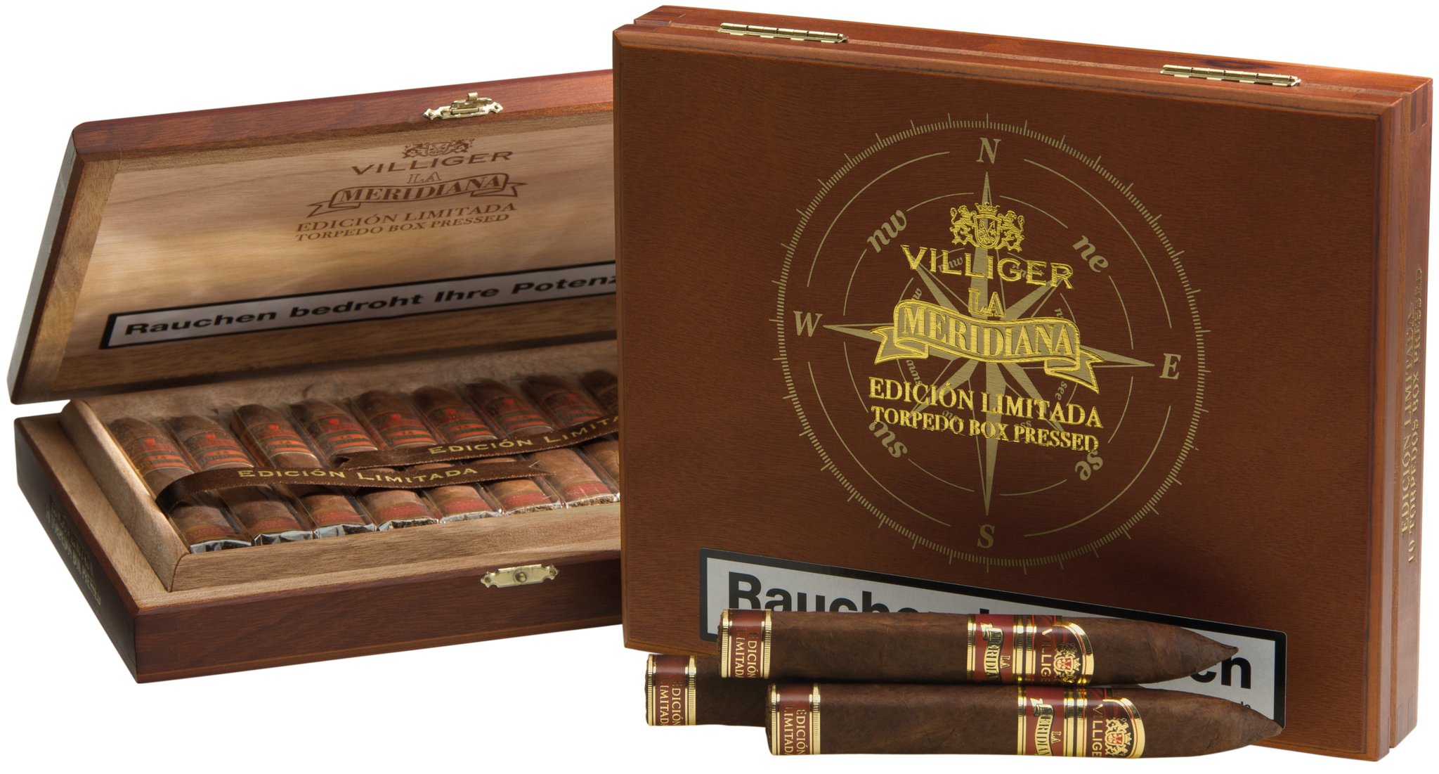 Villiger La Meridiana Torpedo Edicion Limitada Boxpressed Kiste