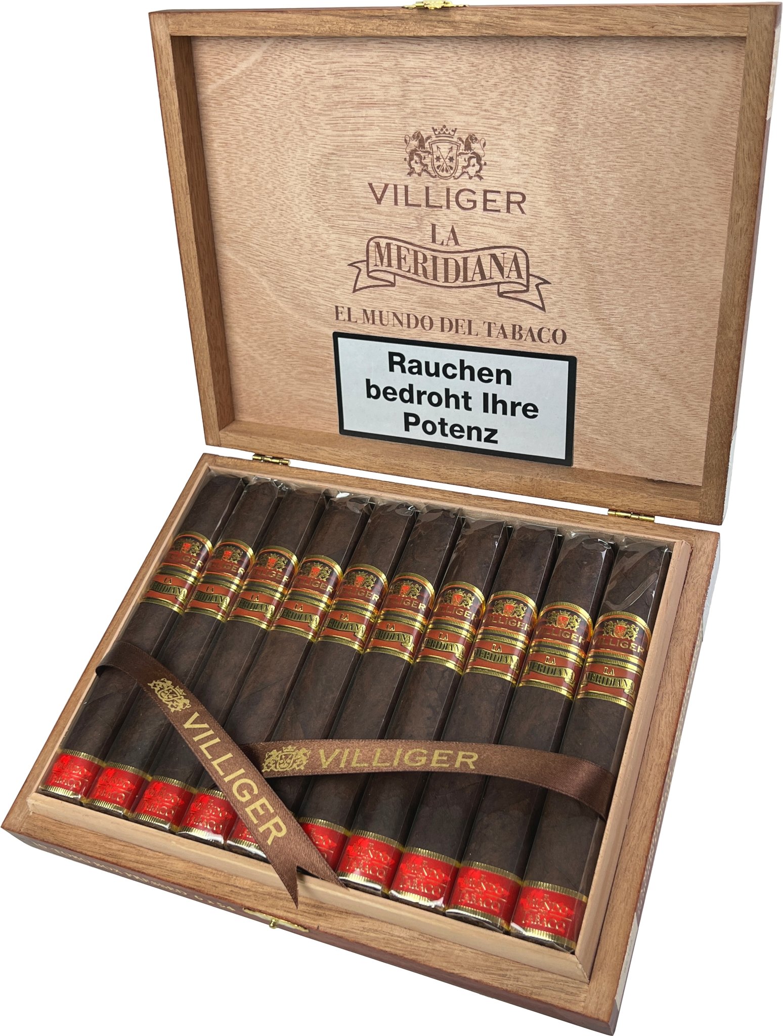 Villiger La Meridiana Edicion Limitada Toro boxpressed Kiste offen