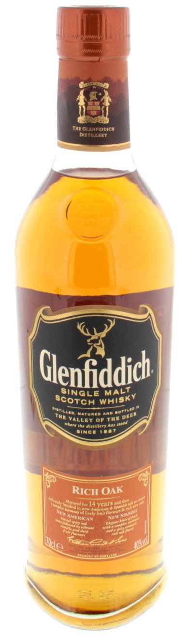 Glenfiddich Rich Oak - 70cl (12088)