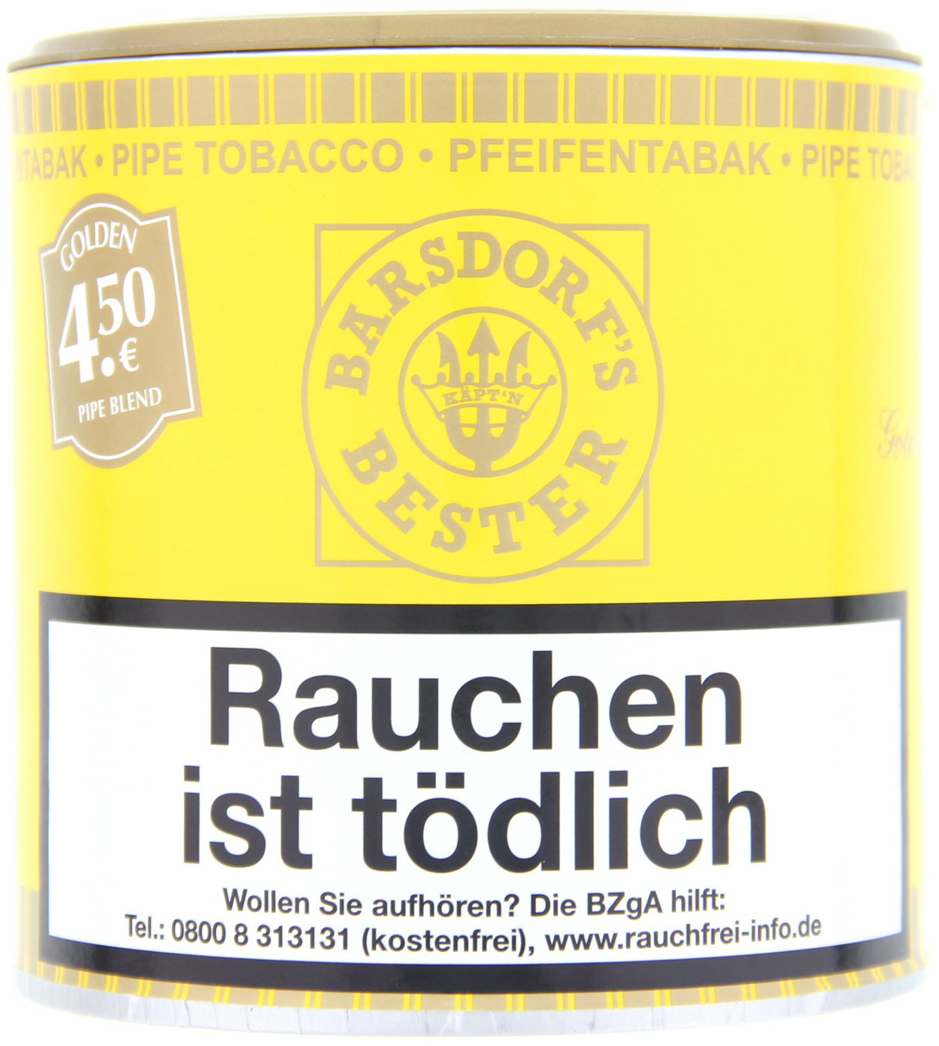 Käptn Barsdorfs Bester Fine Flavour Golden Blend (ehemals Honey and Rum) 50g Dose