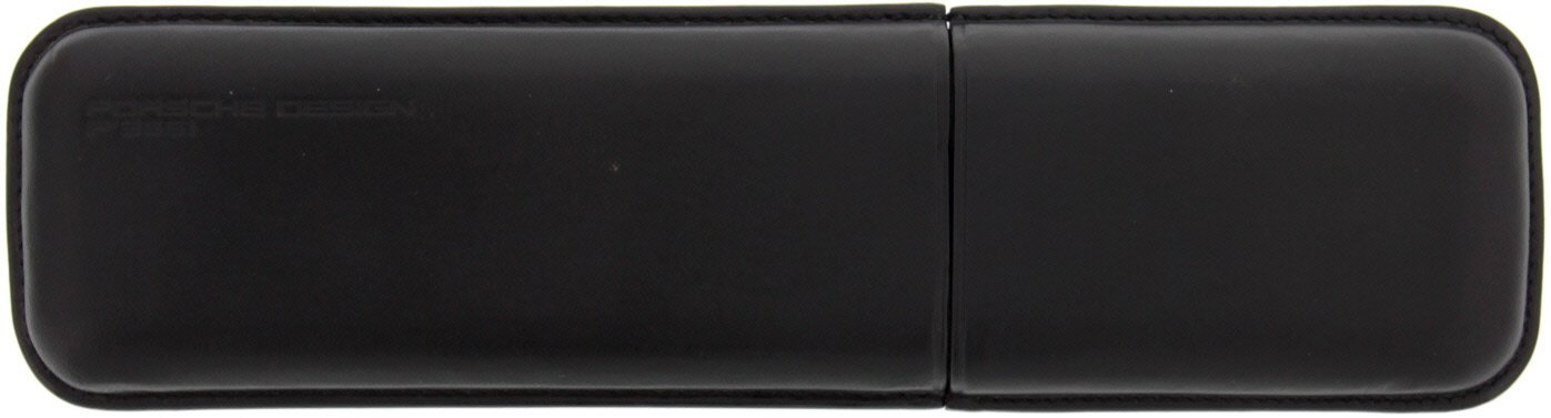Porsche Design Lederetuis P'3661 Churchill black 2er