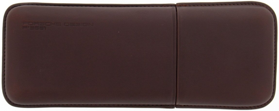 Porsche Design Lederetuis Corona brown 3er