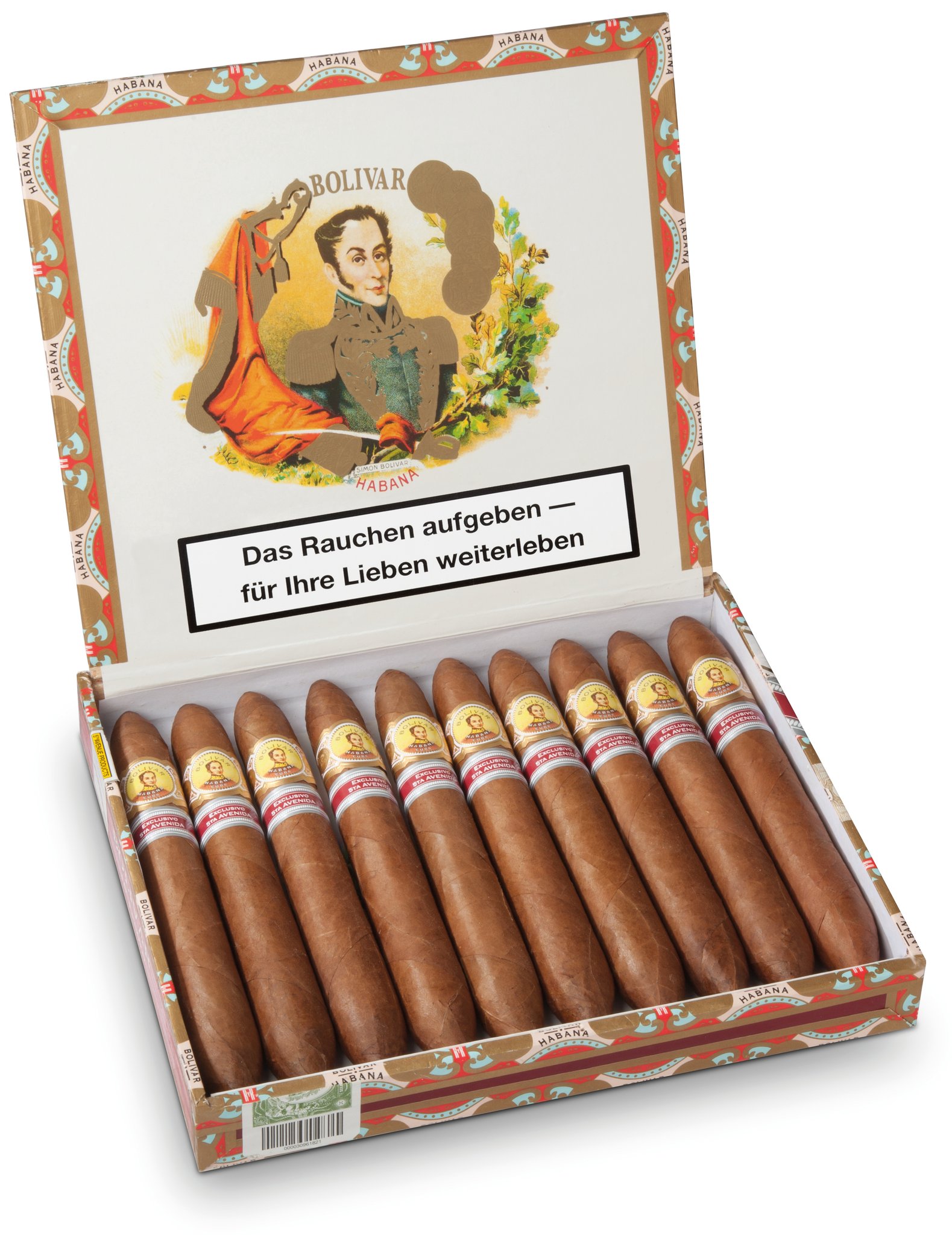 Bolivar Edicion Regionales Tesoro 2016 Kiste offen