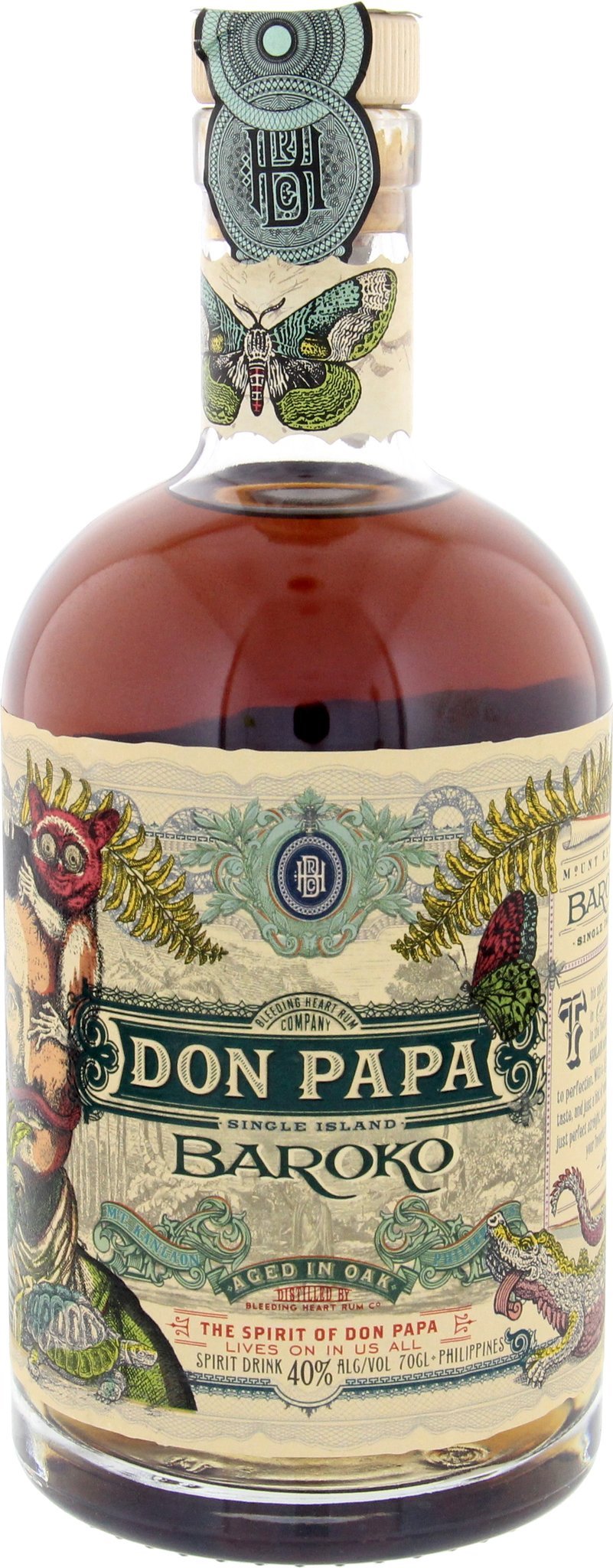 Botucal Don Papa Baroko (0,7 l / 40 % vol.)