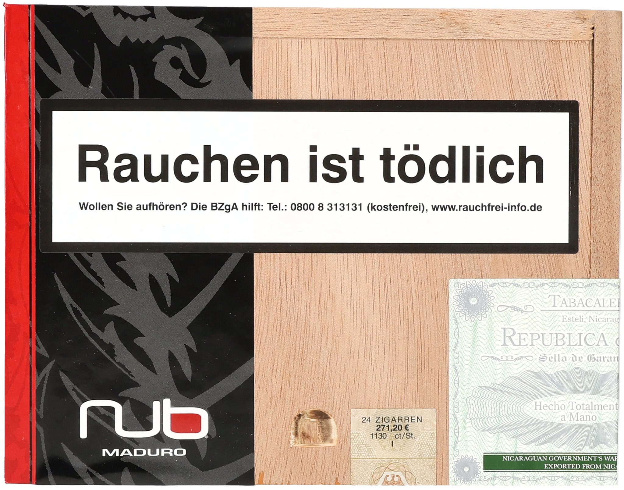 Oliva NUB Maduro 460_Kiste