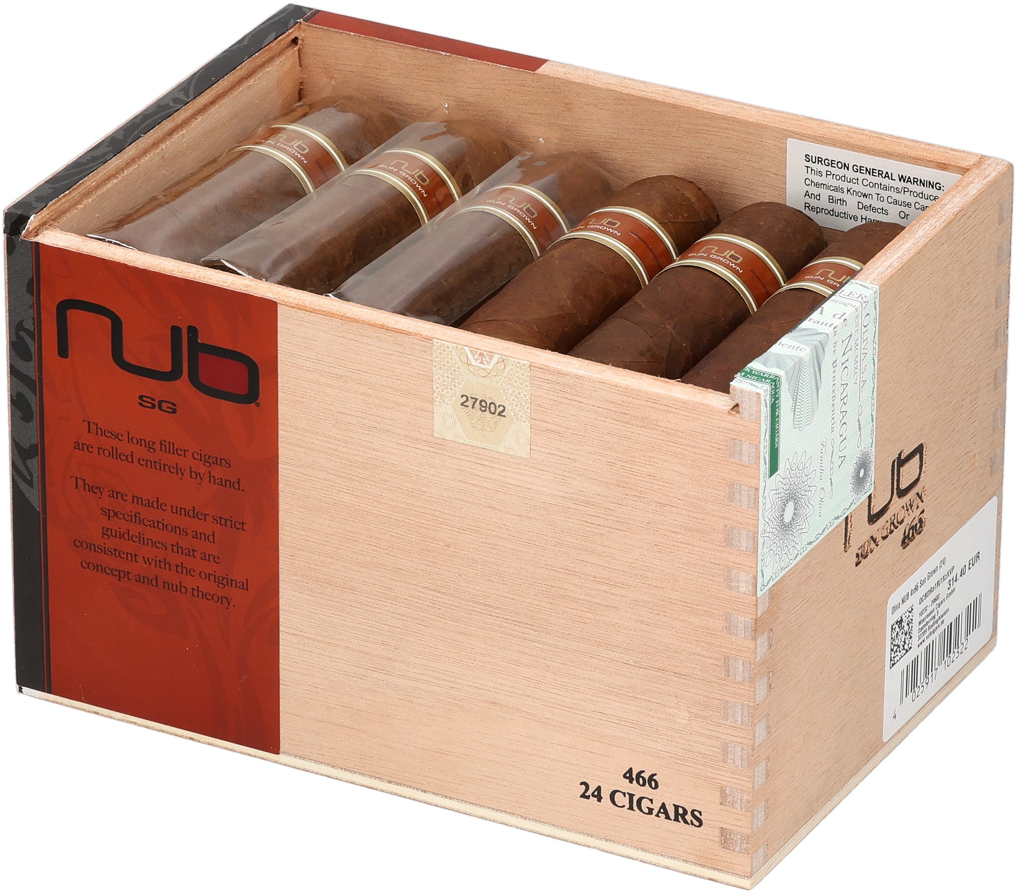 Oliva NUB Sun Grown 466_Kiste