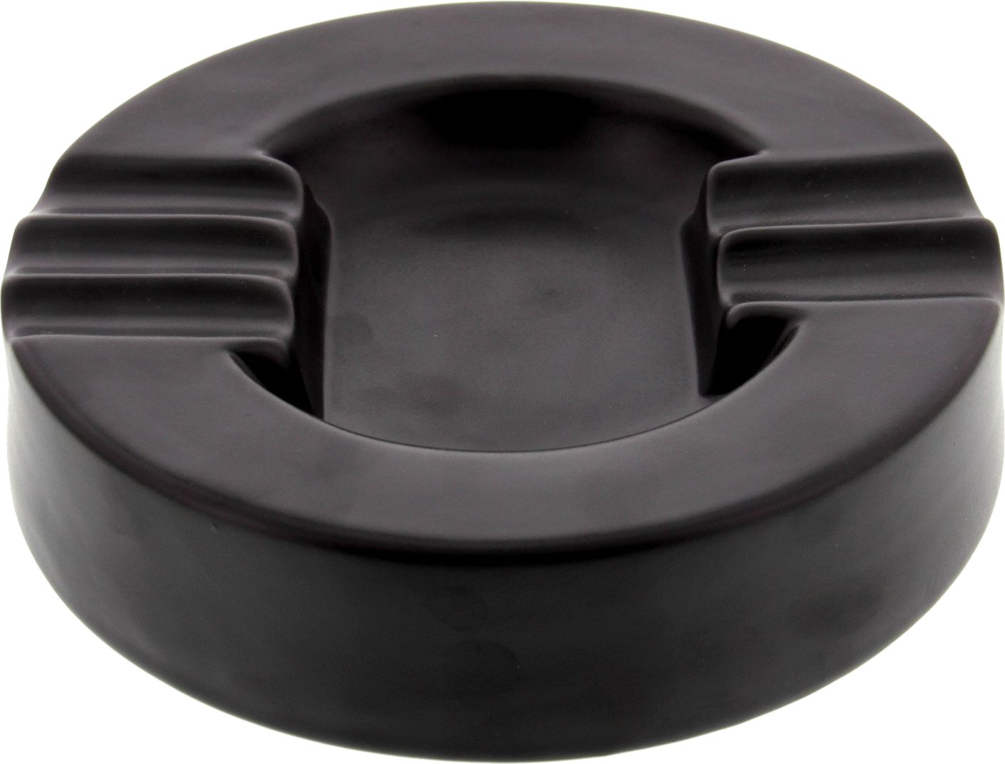 Guy Janot Keramik Ascher 5er Rund Schwarz (11012)