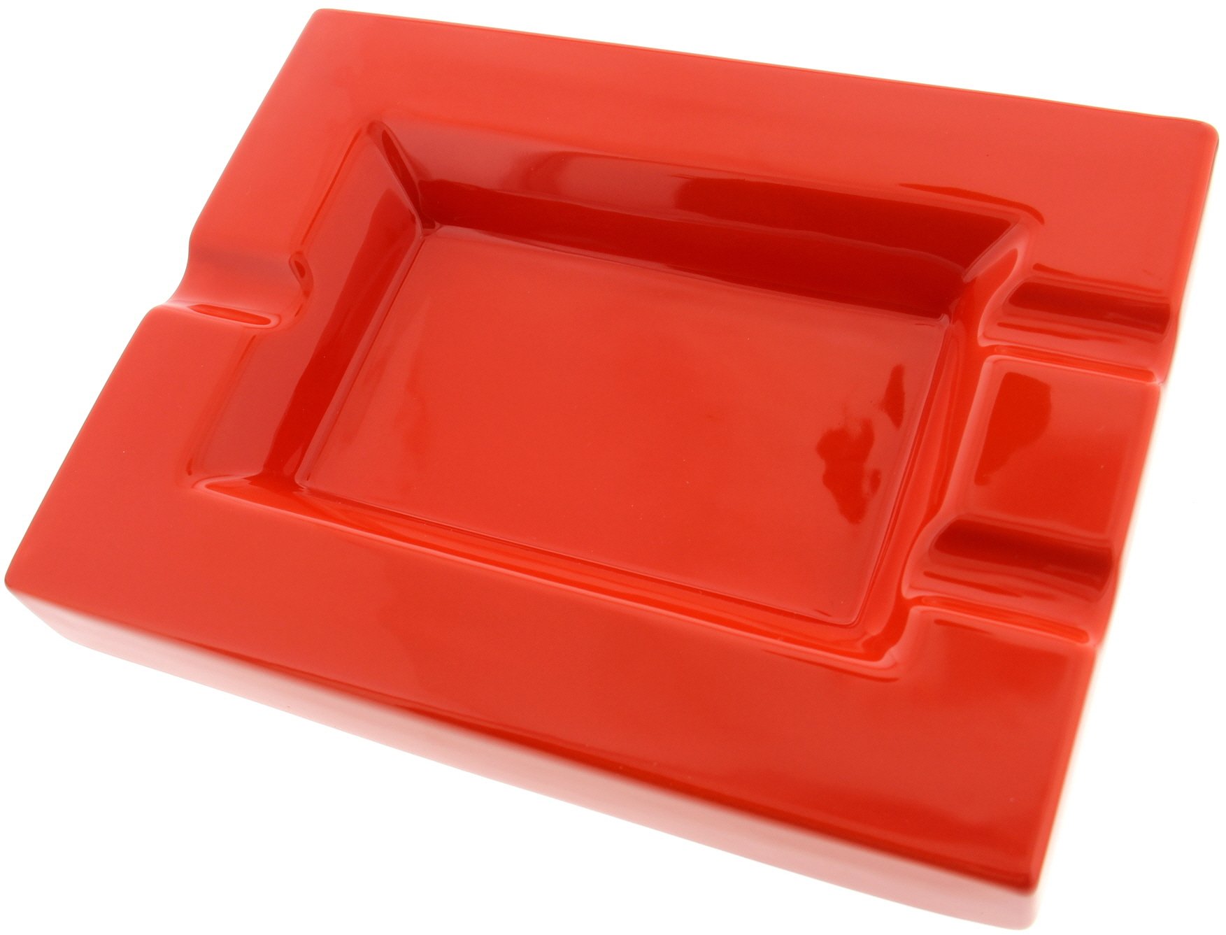 Guy Janot Keramik Ascher 3er rot (11078)