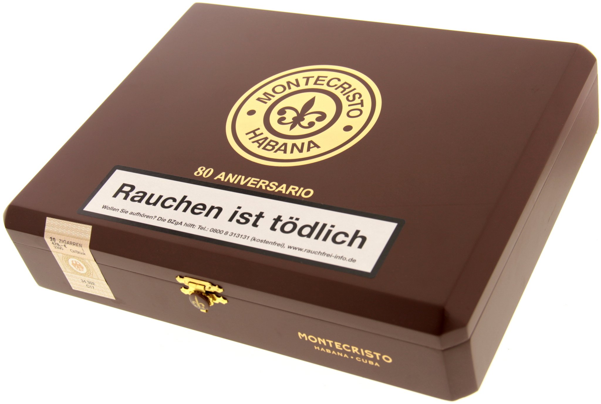 Montecristo 80 Aniversario Kiste