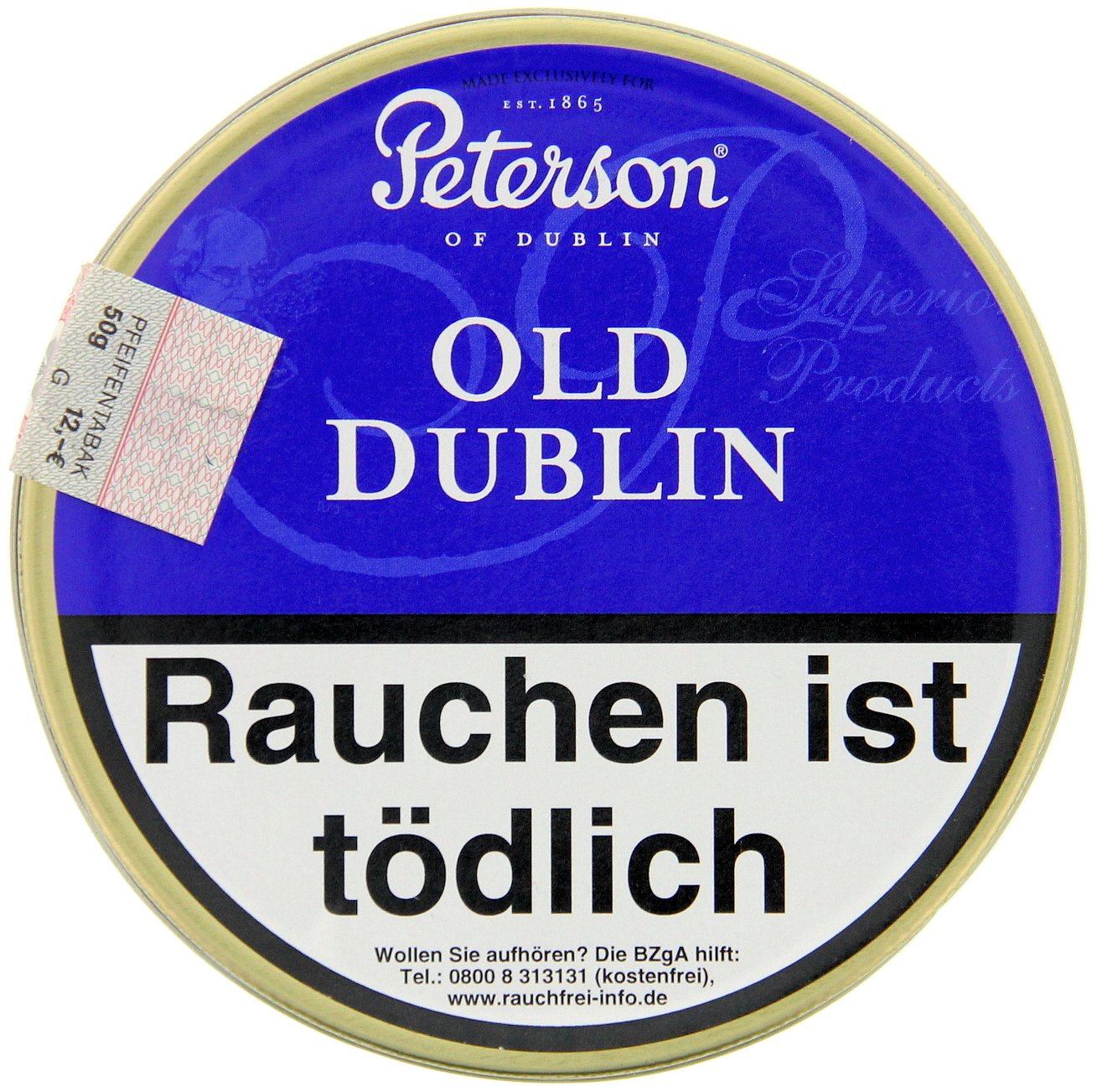 Peterson Pfeifentabak Old Dublin 50g Dose