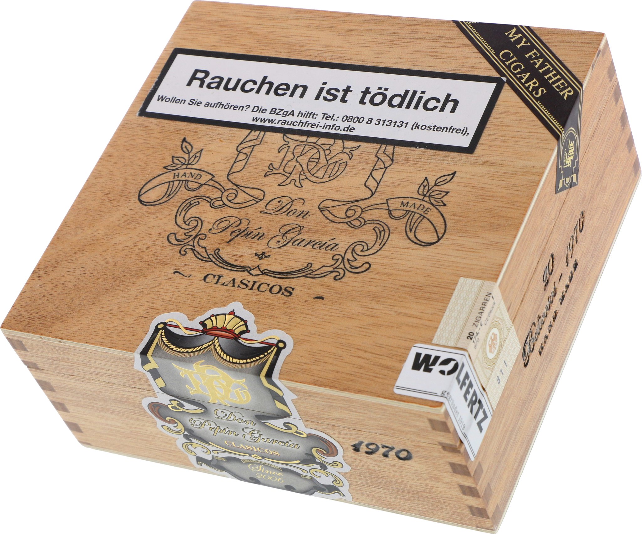 Don Pepin Clasicos (Black) Edition 1970 (Belicoso) Kiste