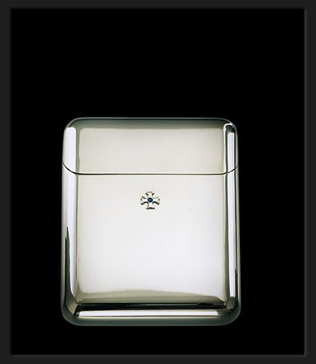 Sillems 17er Cigarilloetui Silverplated (3892)