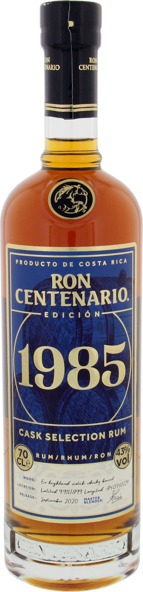 Ron Centenario Edicion 1985 (0,7 l / 43 % vol.) Flasche