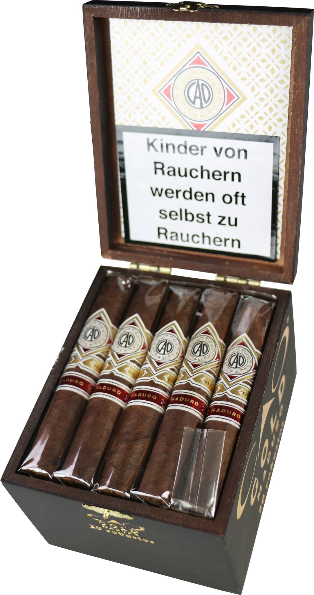 Robusto Maduro Kiste offen