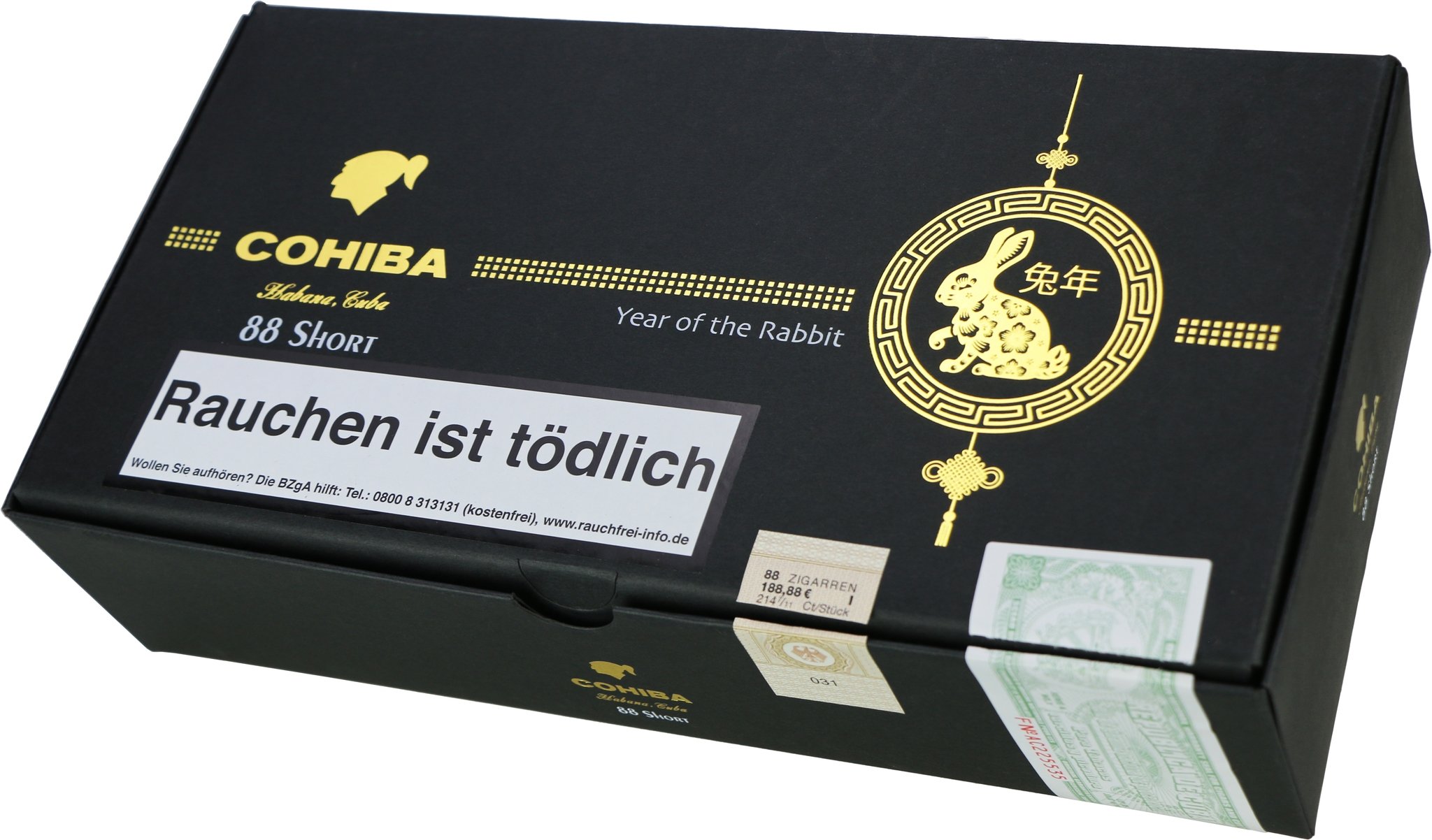 Cigarillos Short Year of the Rabbit Kiste