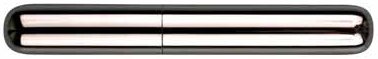 Zigarren Tube Cigarrentube chrom poliert 1er - ideal für Corona, 15x2cm (623607