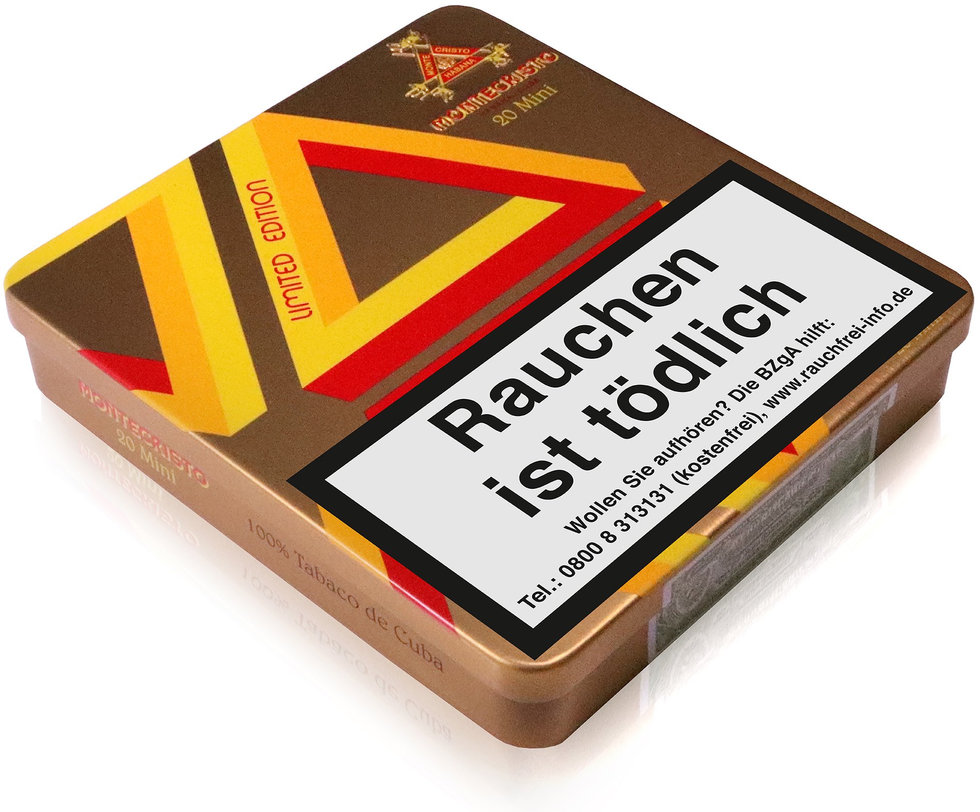 Montecristo Cigarillos MINI Limited Edition 2021 schräg