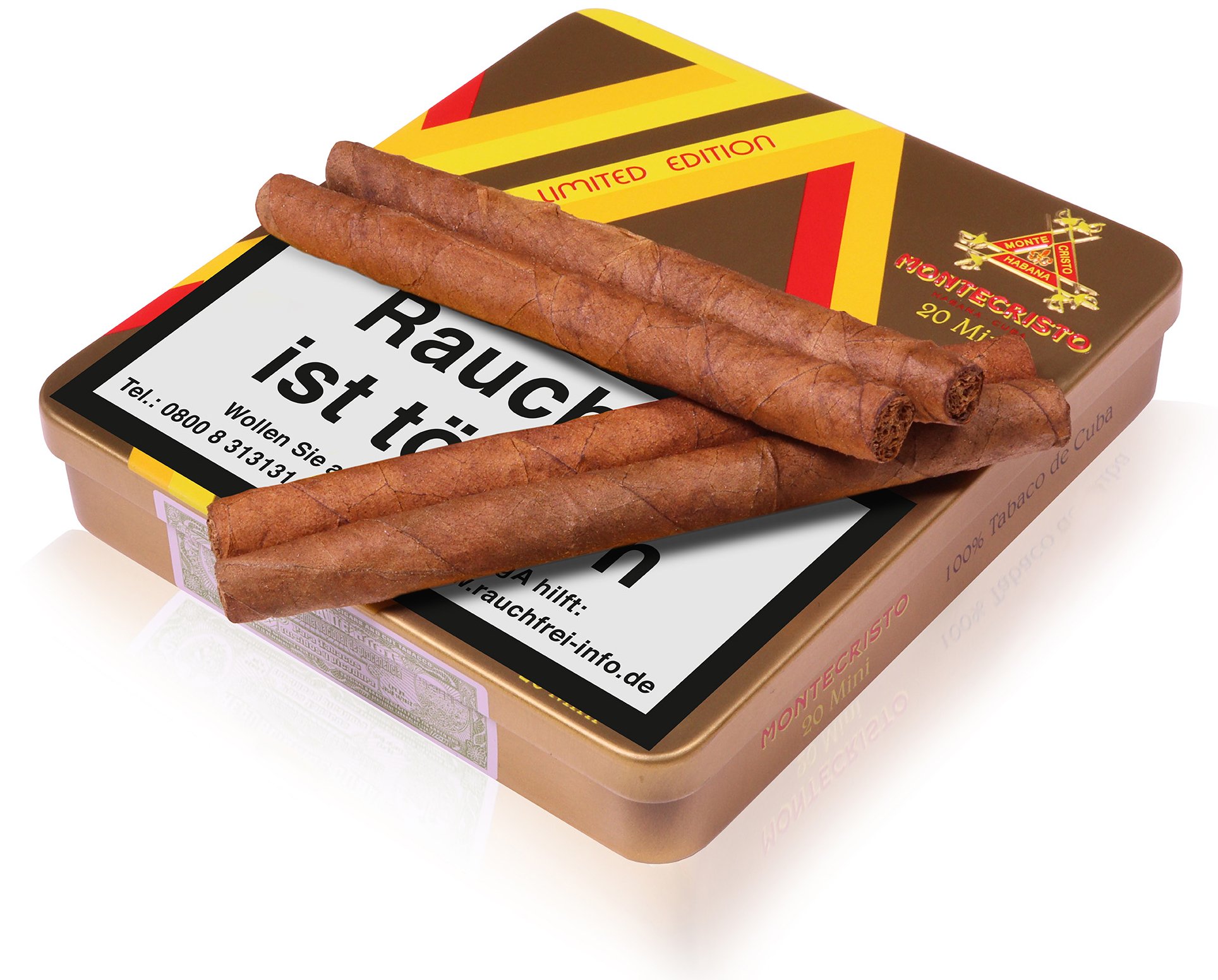 Montecristo Cigarillos MINI Limited Edition 2021 mit Zigarillo