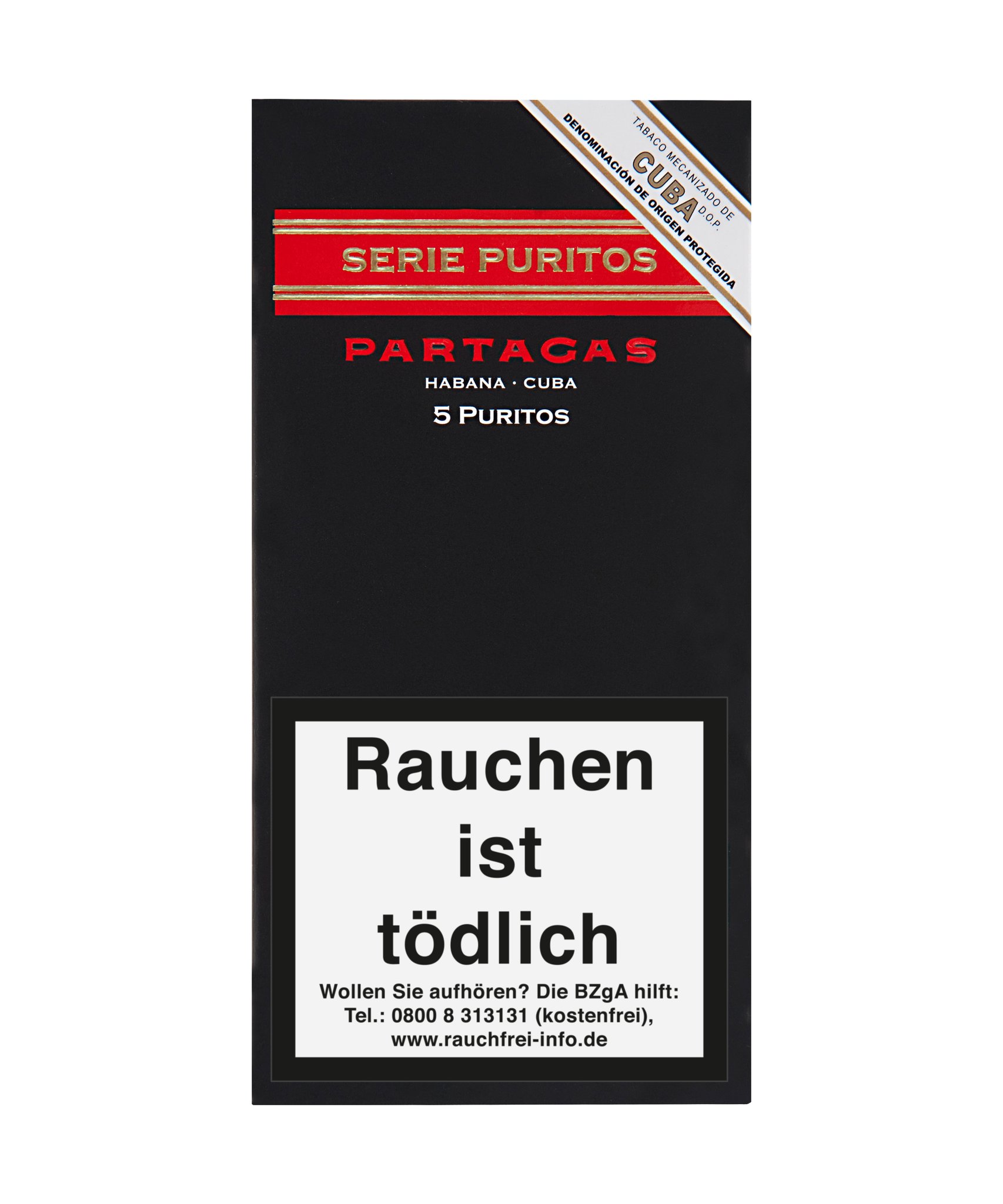 Partagas Cigarillos Serie Puritos 5er