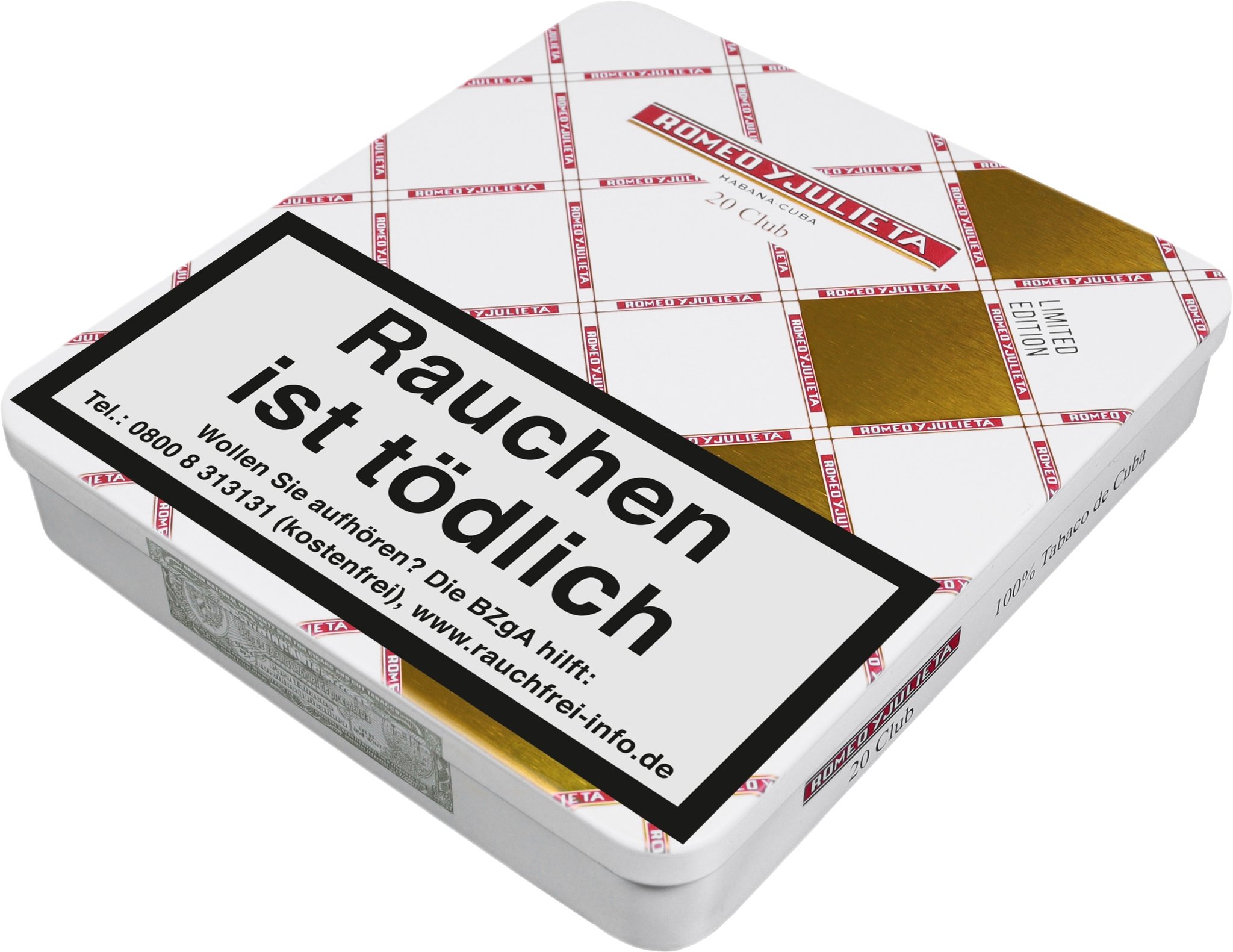 Romeo y Julieta Cigarillos Club Cigarillo Limited Edition 2022 Seite