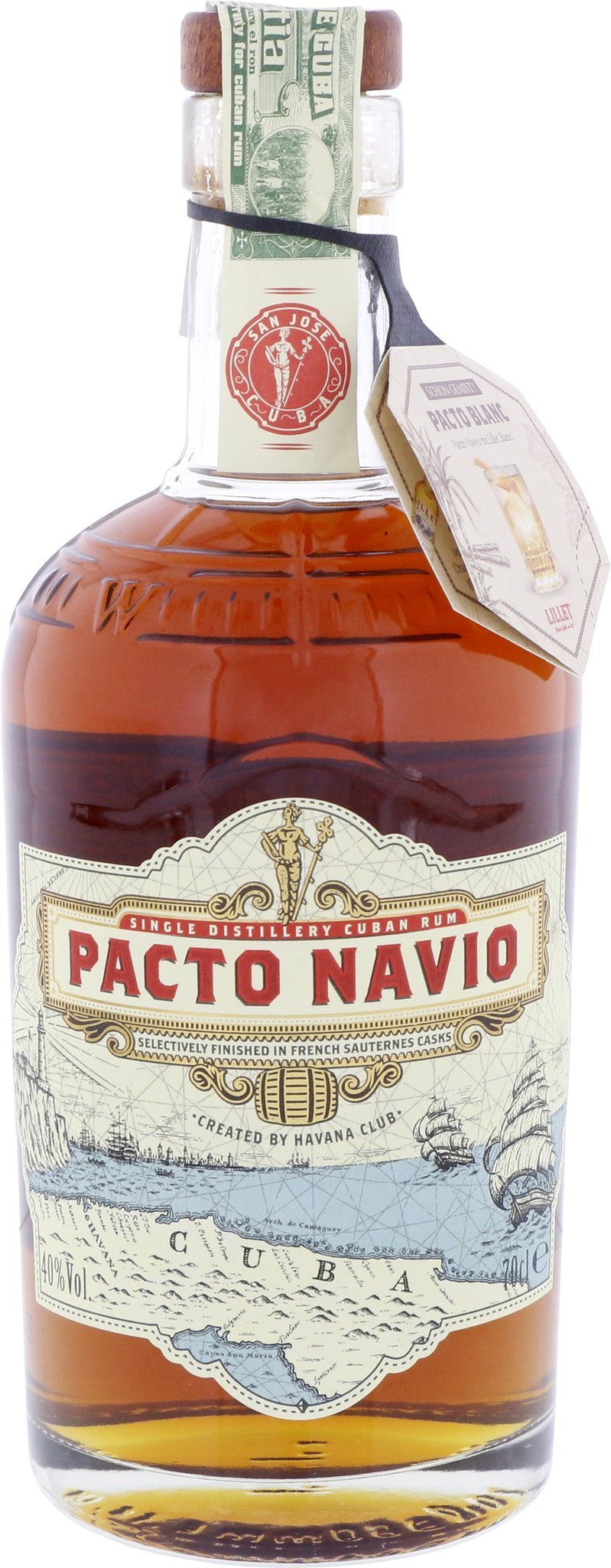 Havana Club Rum Pacto Navio (0,7 l / 40 % vol.)
