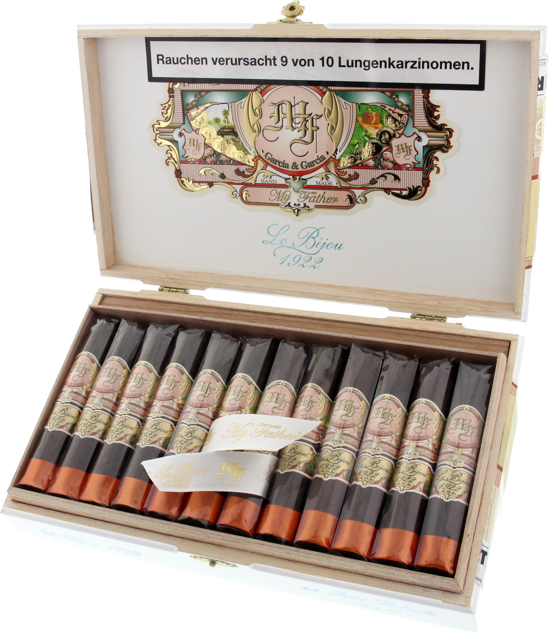 Don Pepin Le Bijou 1922 Petit Robusto Kiste offen