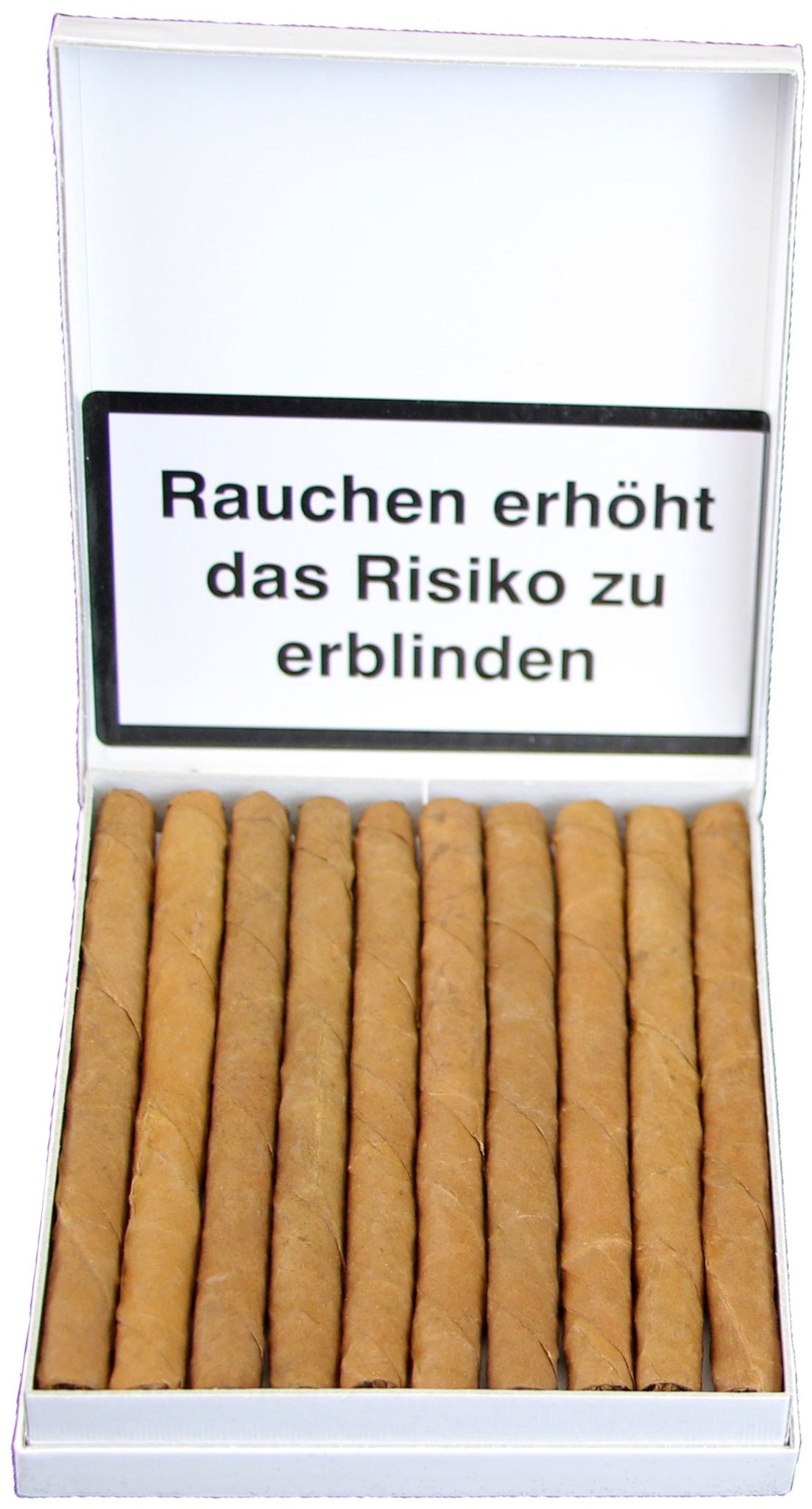 Woermann Cigars Connecticut Shade 100 % Tabak No. 2 offen