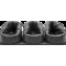 Martin Wess Pfeifenständer Black (201-3) Leder Frontal