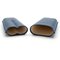 Martin Wess Dante Lederetui 2er Gigante Blue (571) offen