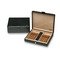 Zino Reisehumidor Leder Grosses Modell SCHWARZ (3521)