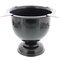 Stinky Ashtray Color Cigarworld Schwarz (mit 4 Ablagen) Seitenansicht