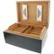 Guy Janot Classic Humidor Bambus schwarz 100er (1448) offen
