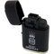 Alec Bradley Lighters Firestarter schwarz Double-Flame (01703BK) offen