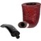 Dunhill Pipes Limited Edition No. 4135 Zodiac Year of the Snake 2025 Ruby Bark (323/373) (Nr.599)_05